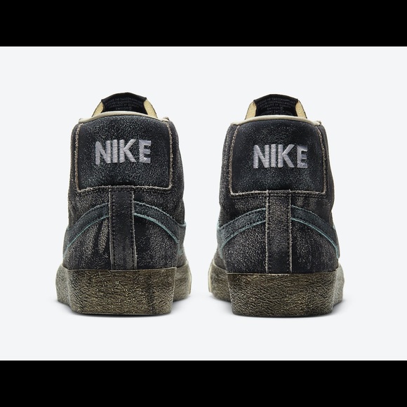 Nike SB Zoom Blazer Mid Premium Faded Black - Picture 5 of 8